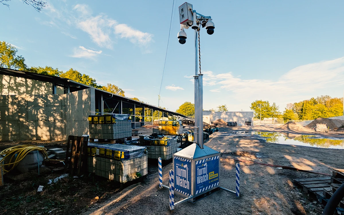 Turmwatch Mini Baustellen Überwachung