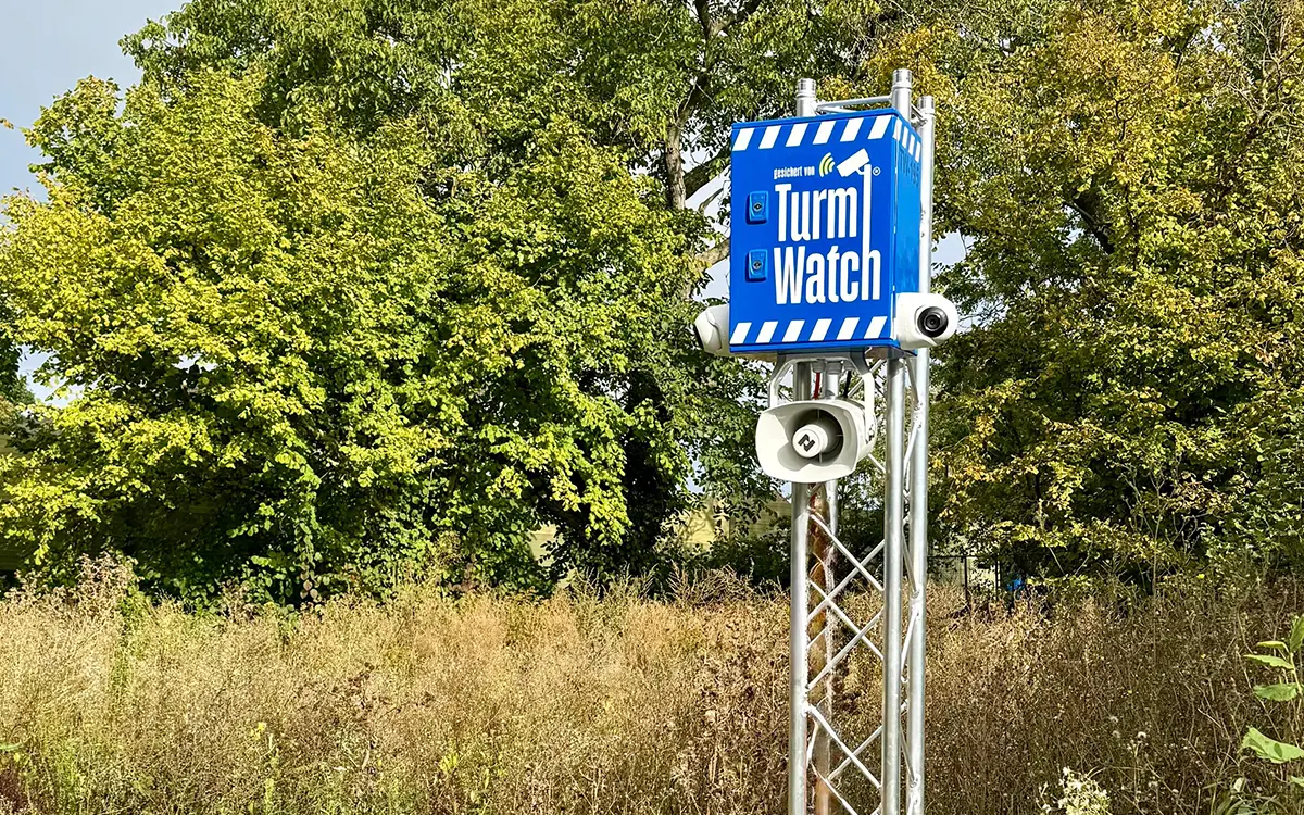 Turmwatch Box Go Baustellen Überwachung
