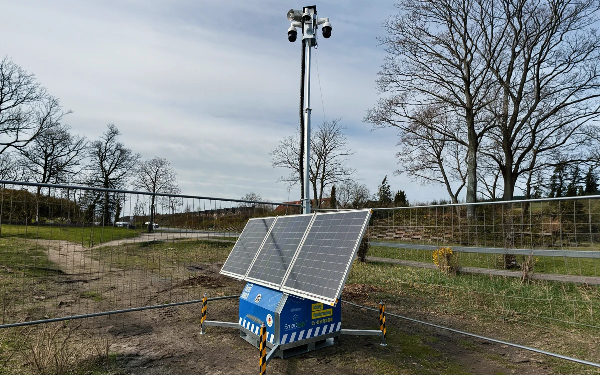 Turmwatch Autark mobile Videoüberwachung Freigelände